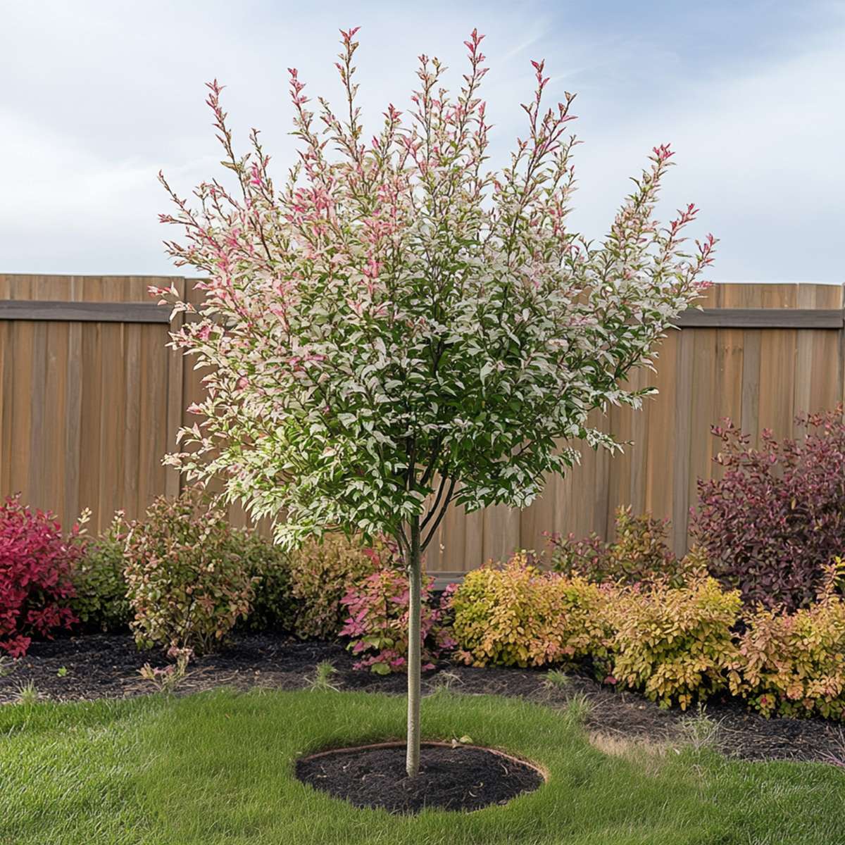 Saule crevette - Set de 4 - Salix integra 'Flamingo' - Hauteur 60-80cm - ⌀17cm
