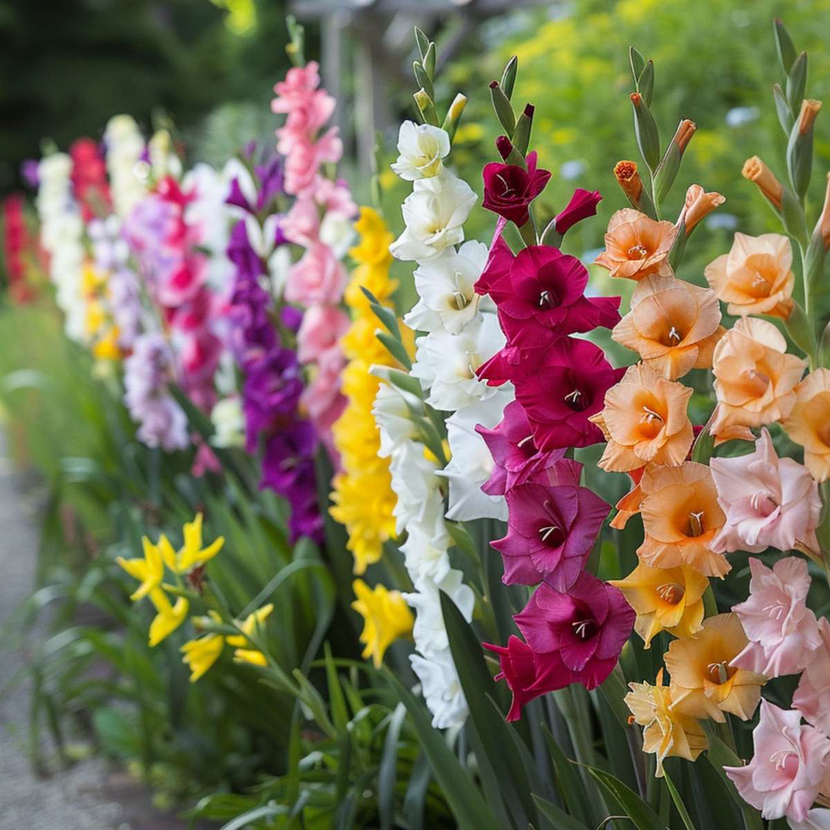 Glaïeul - Set de 60 - Gladiolus Mix - Bulbes à fleurs