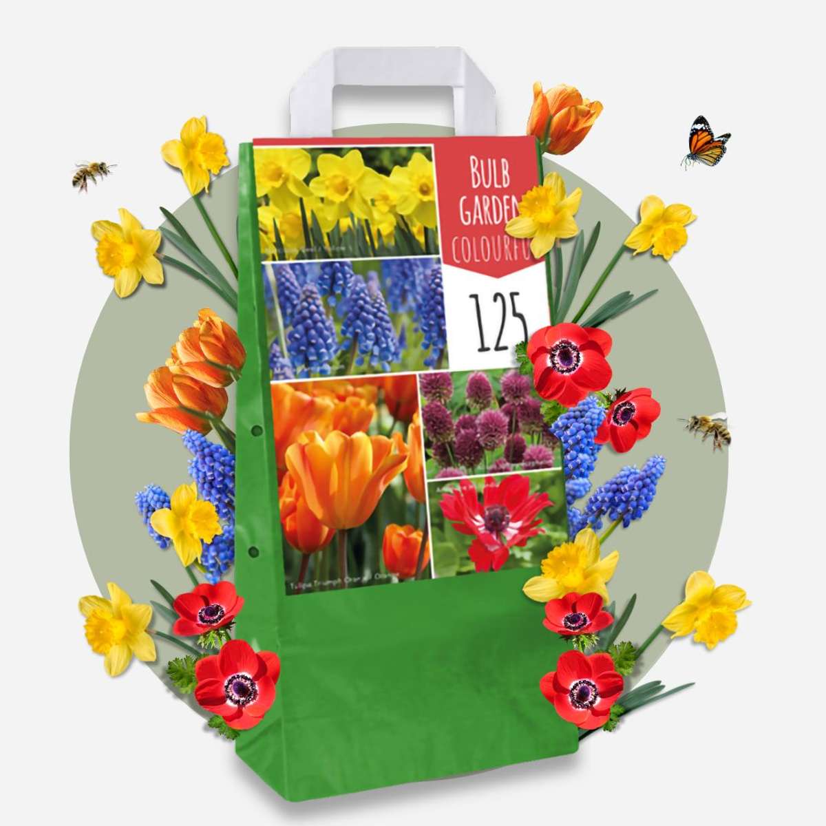 Bulb Garden Colourful - 125 pcs. - Flower Bulbs