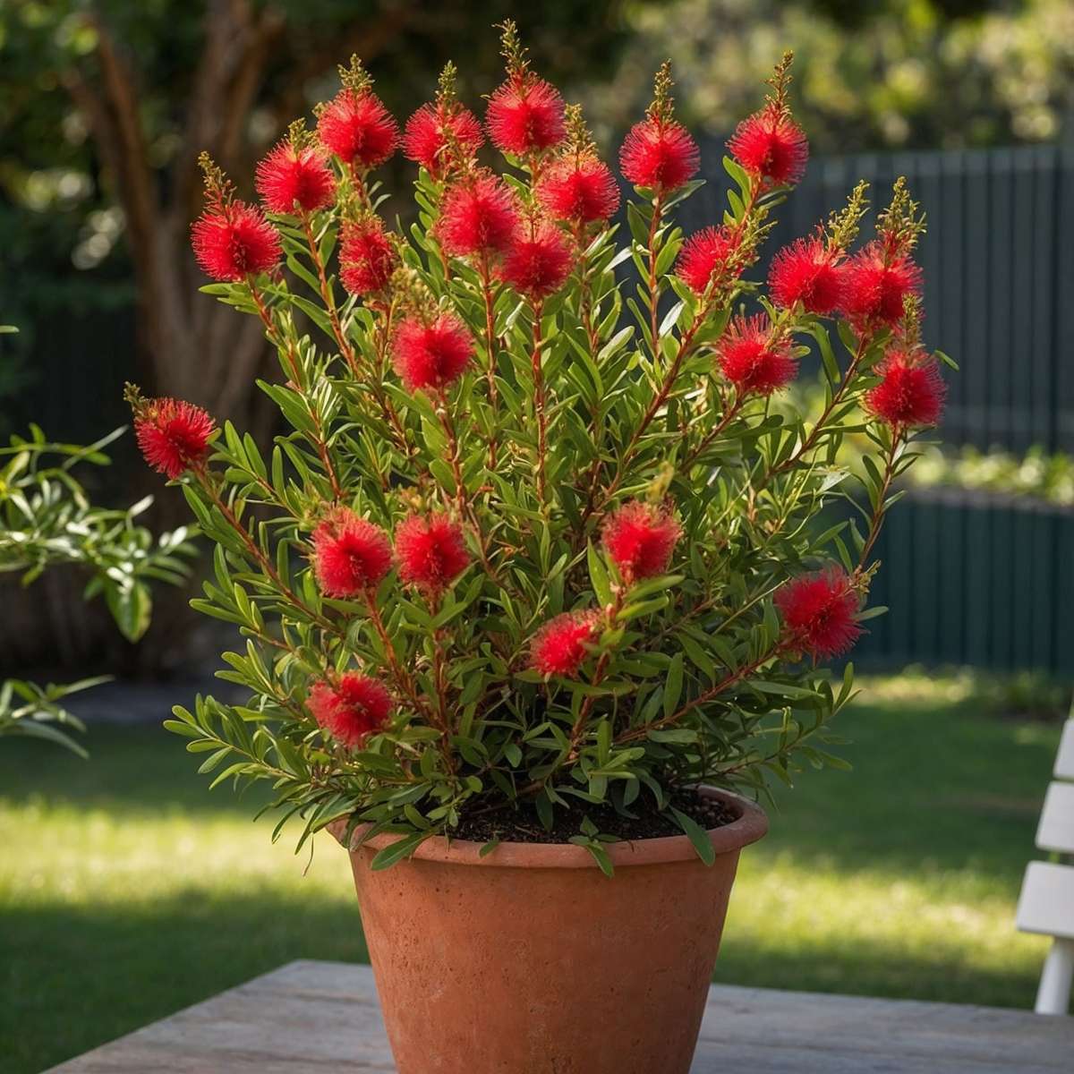 Rince-bouteille - Callistemon citrinus 'Splendens' - Hauteur 80-90cm - ⌀24cm