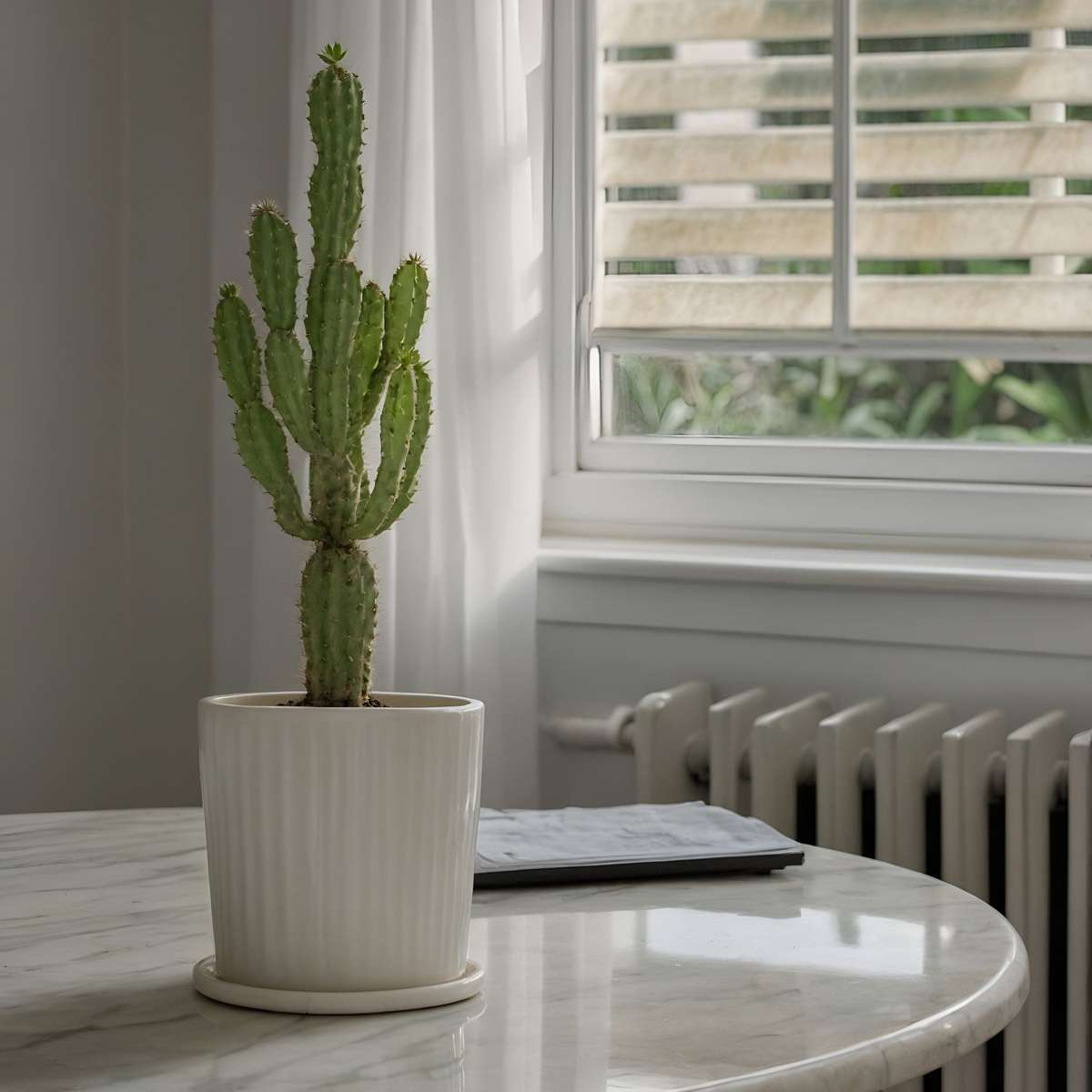 Euphorbe ingens - Set de 2 - Euphorbia ingens - Hauteur 50-60cm - ⌀17cm