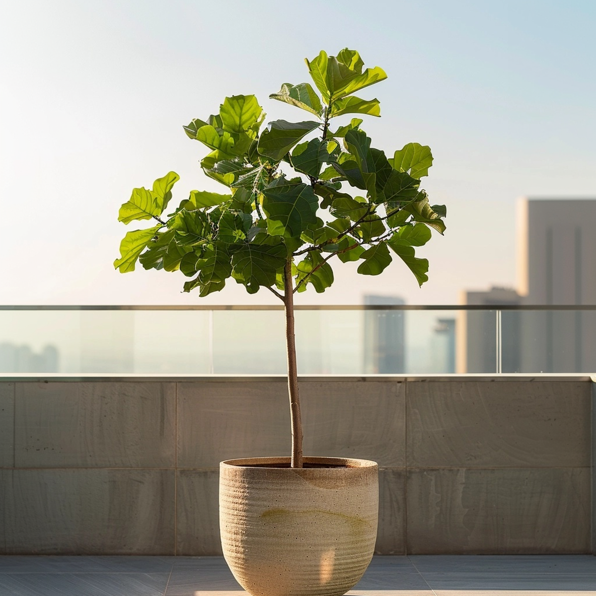 Figuier de Barbarie - Ficus Carica - Hauteur 70-90cm - ⌀21cm