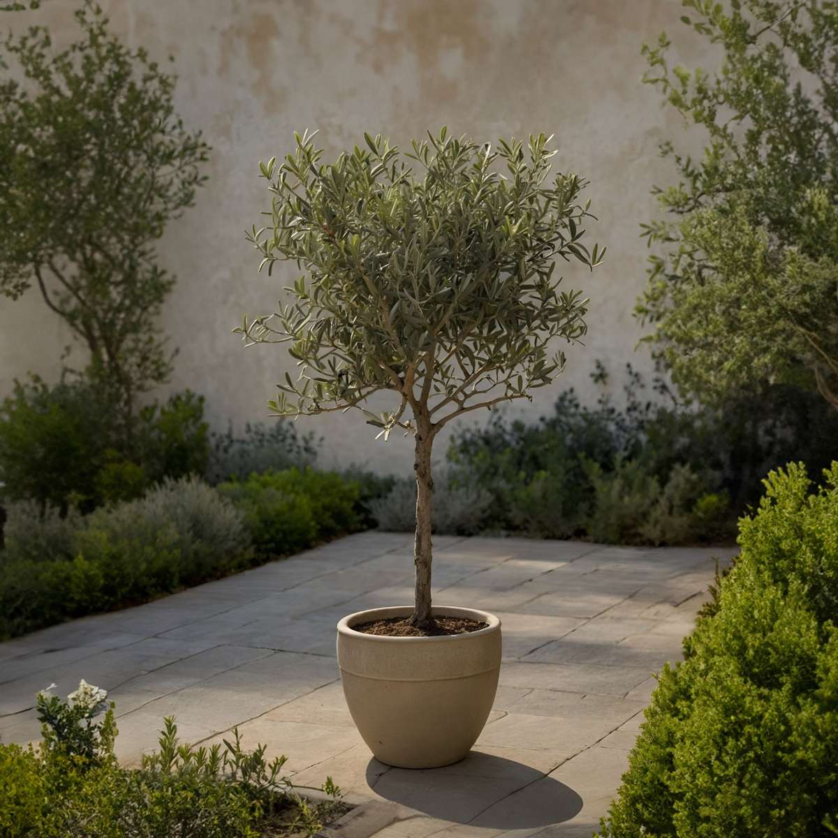 Common Olive tree - 2 pcs - Olea europaea - Height 50-60cm - ⌀14cm