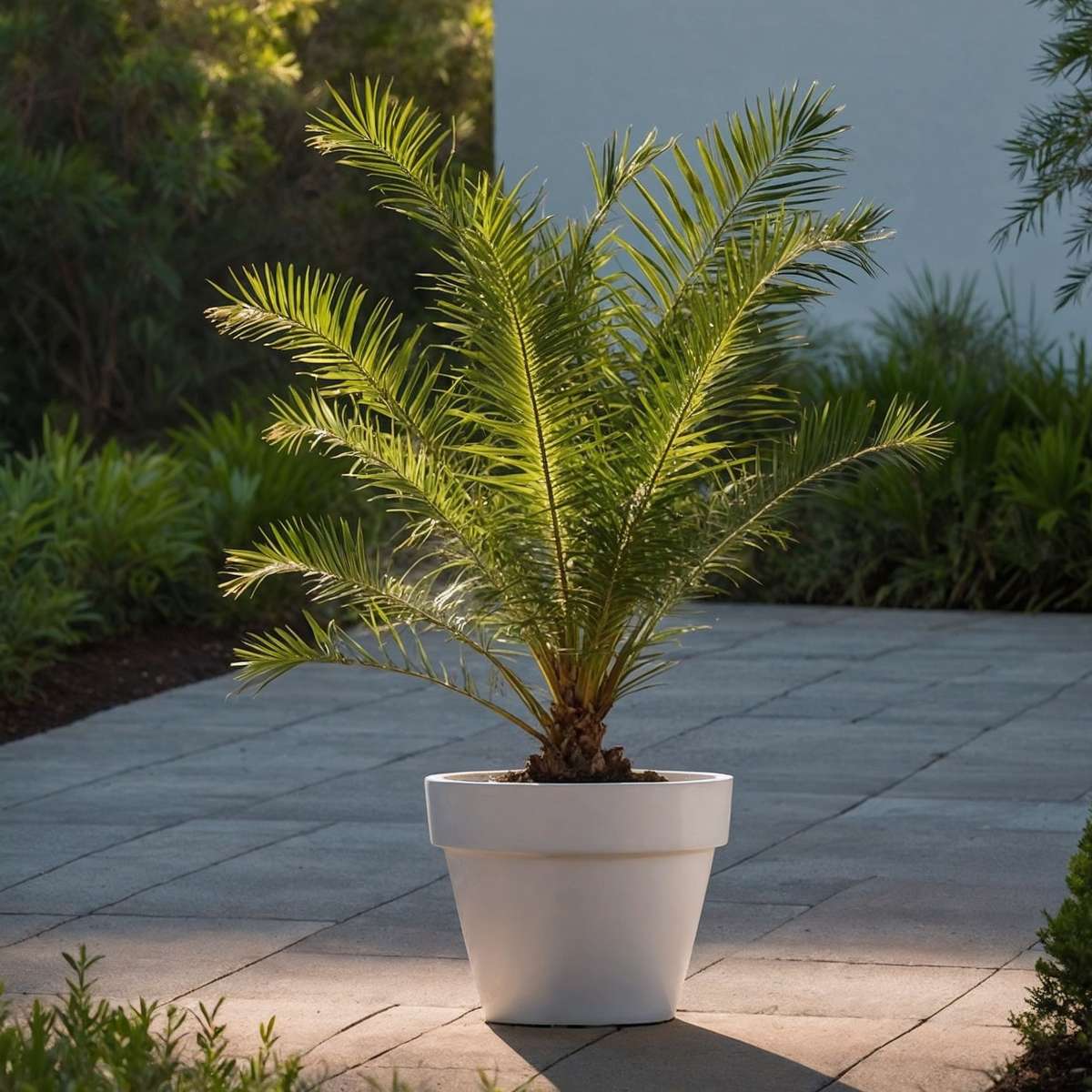 Palmier Dattier des Canaries - Set de 2 - Phoenix - Hauteur 50-60cm - ⌀15cm