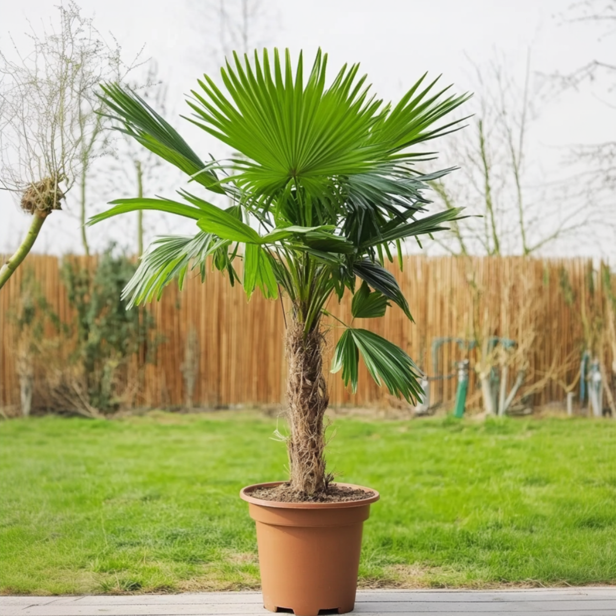 Palmier de Washington - Set de 2 - Washingtonia robusta - H50-60cm - ⌀15cm - TD Plantz