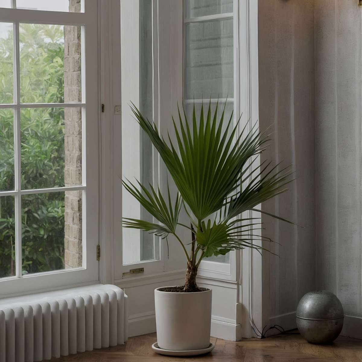 Palmier de Washington - Set de 2 - Washingtonia robusta - H70-90cm - ⌀21cm