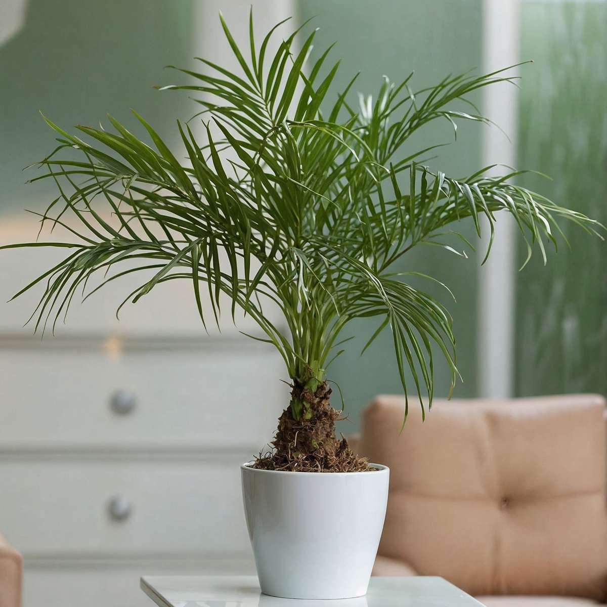 Palmier Dattier nain - Phoenix roebelenii - Hauteur 80-90cm - ⌀21cm