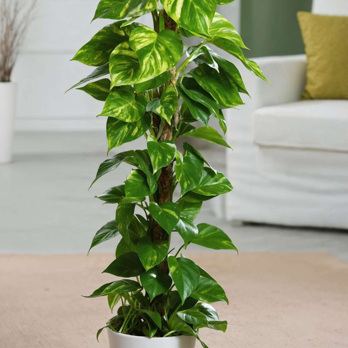 Golden Pothos - 2 pcs. - Epipremnum Scindapsus 'Aureum' - Height 80-90cm - ⌀21cm