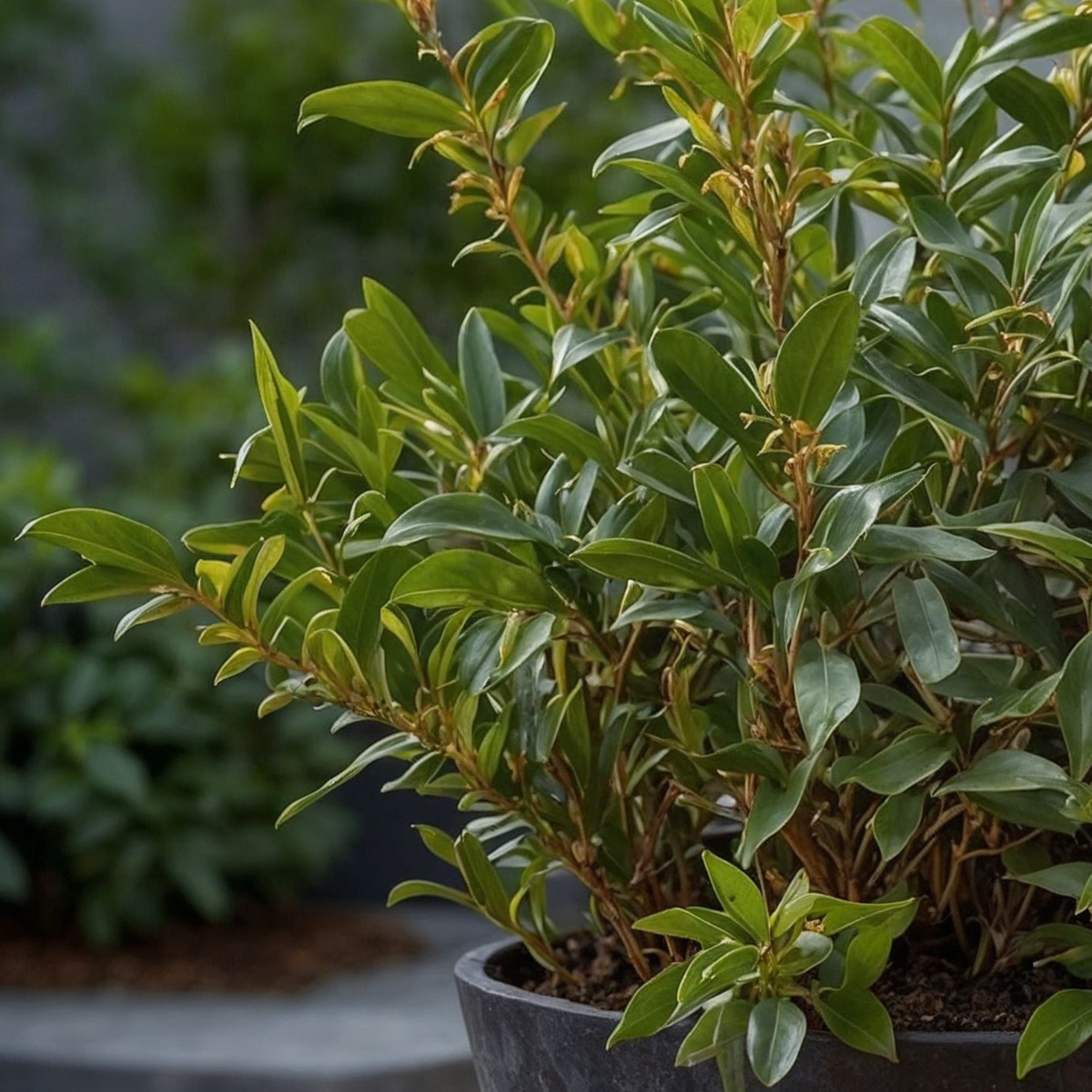 Sarcocoque confus - Set de 4 - Sarcococca 'Confusa' - Hauteur 30-40cm - ⌀17cm