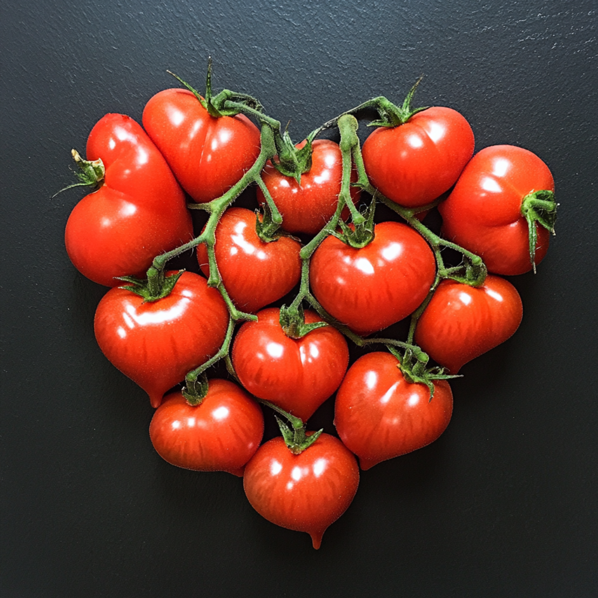 Tomate de terre - Set de 3 - Lycopersicon 'Heartbreaker' - H20-30cm - ⌀10,5cm