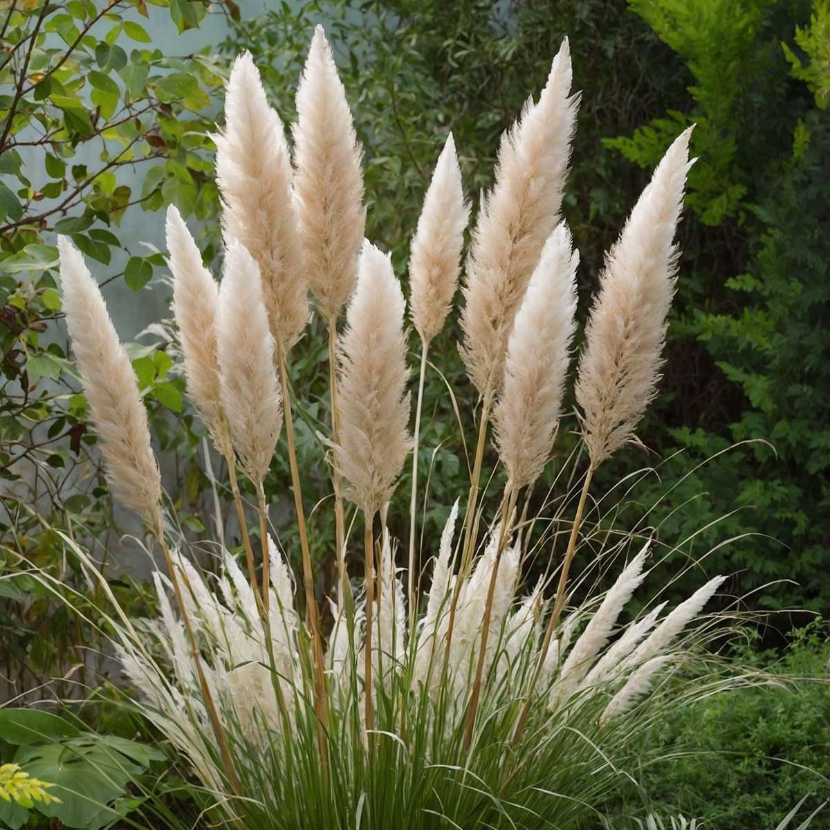 Herbe de la Pampa - Set de 6 - Cortaderia selloana - Hauteur 25-40cm - ⌀9cm
