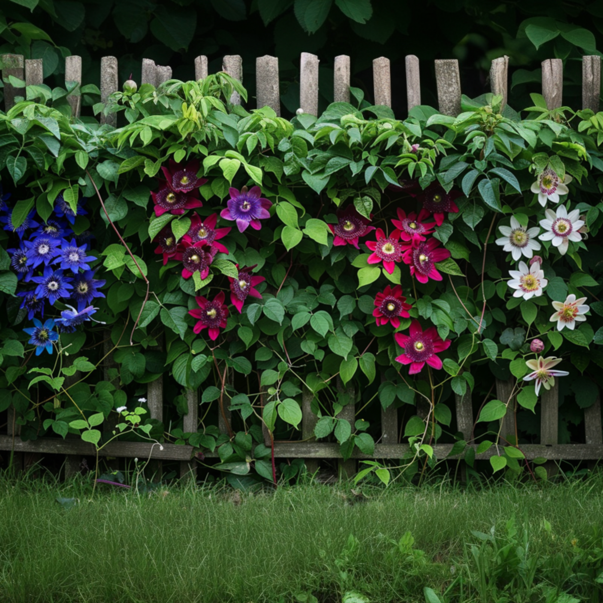 Passiflore - Set de 6 - Passiflora hybridum - Hauteur 25-40cm - ⌀9cm