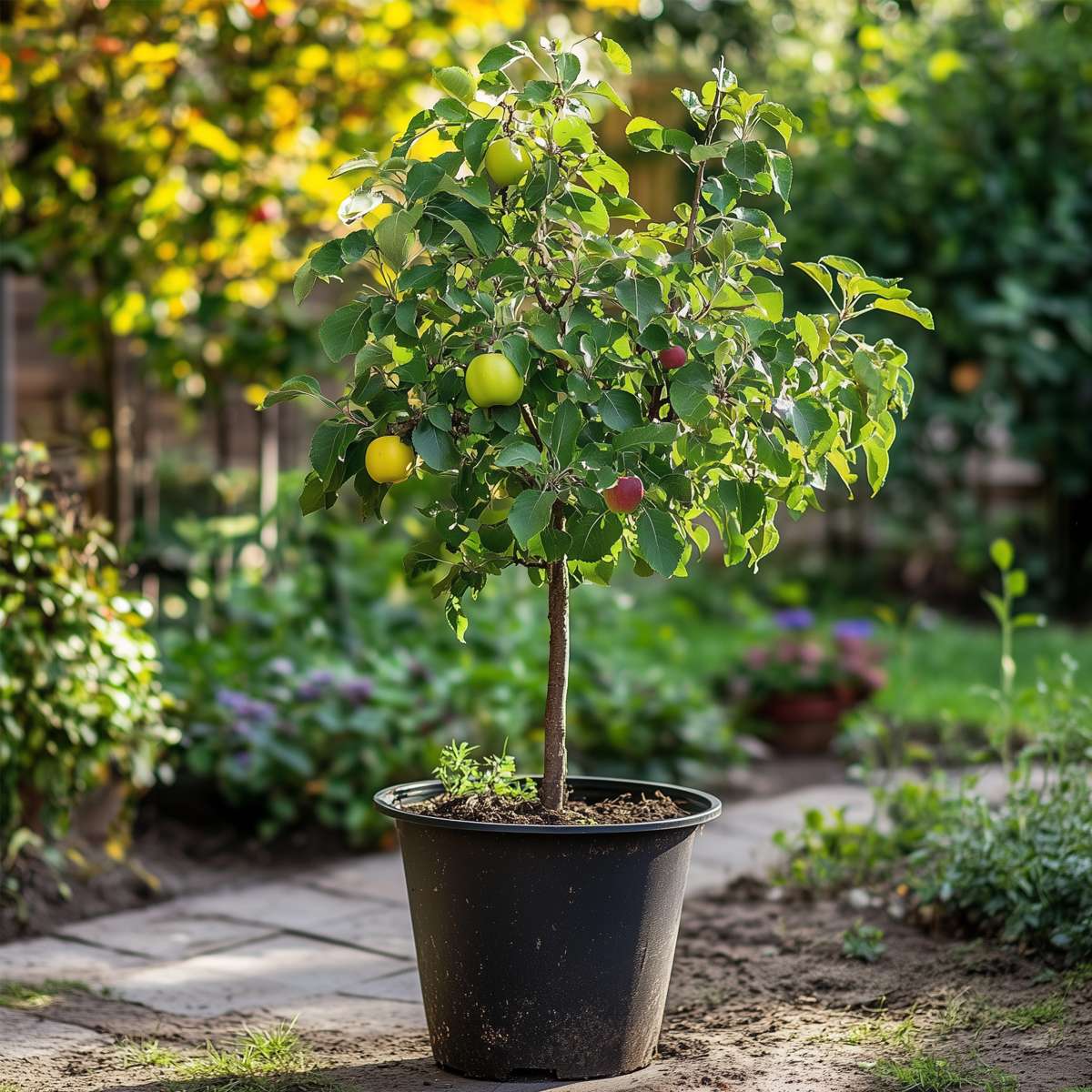Pommier - Set de 2 - Malus - Hauteur 60-70cm - ⌀17cm