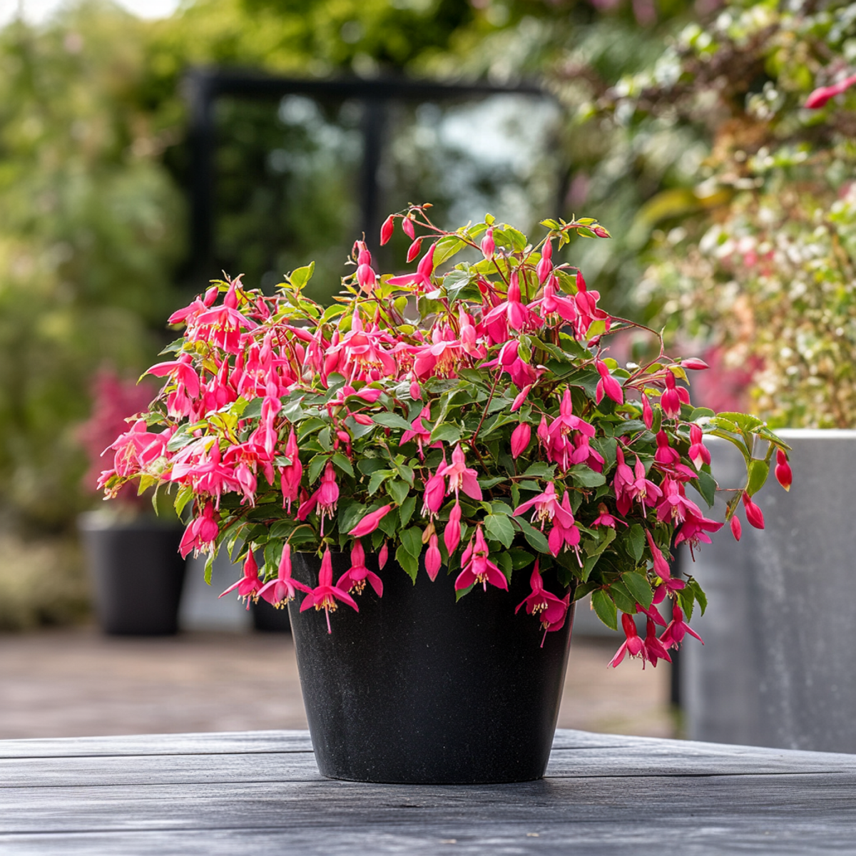 Fuchsia pleureur - Set de 6 - Fuchsia magellanica - Hauteur 10-20cm - ⌀9cm - TD Plantz