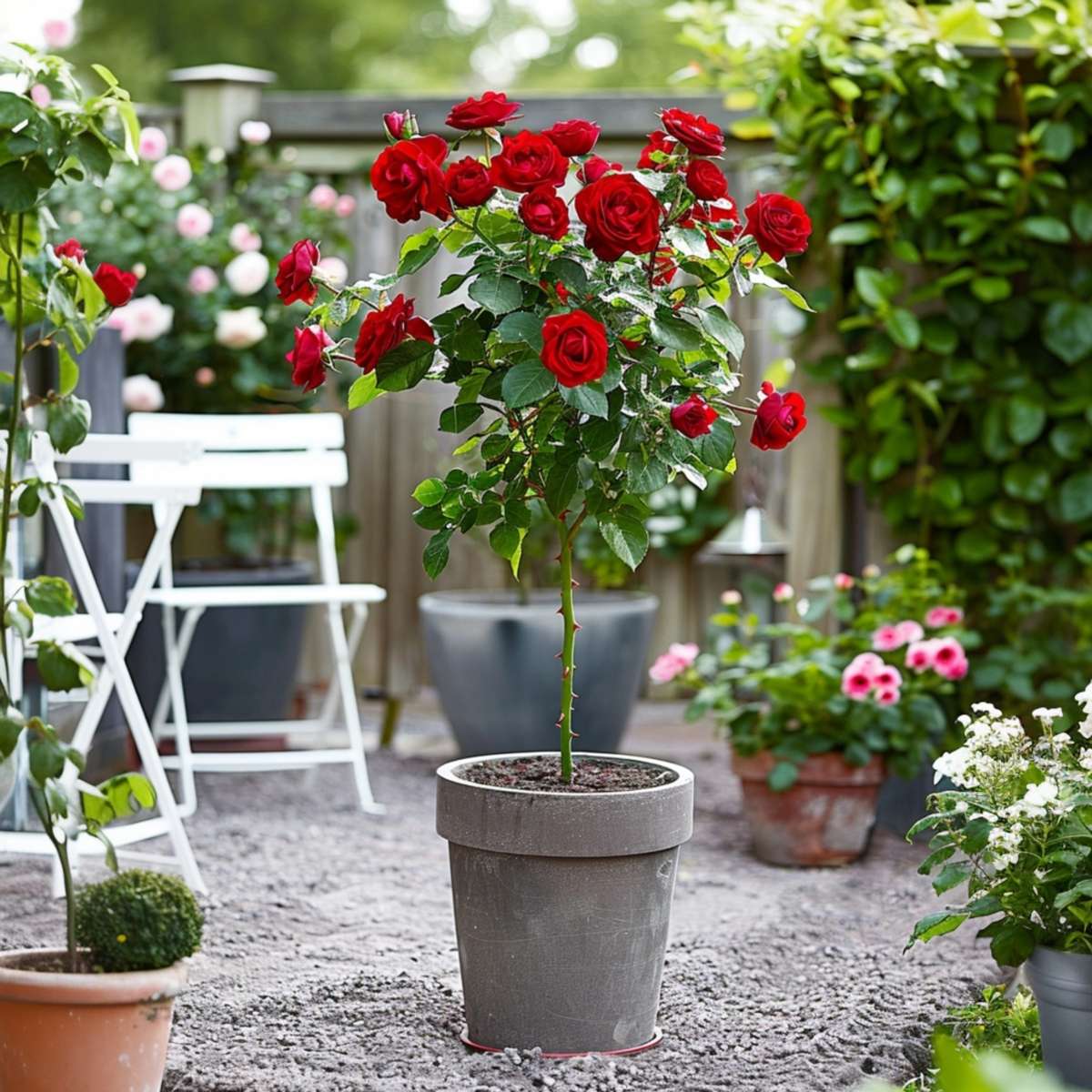 Palace Rose - 2 pcs. - Rosa palace ‘Pride' - Height 80-100cm - ⌀19cm