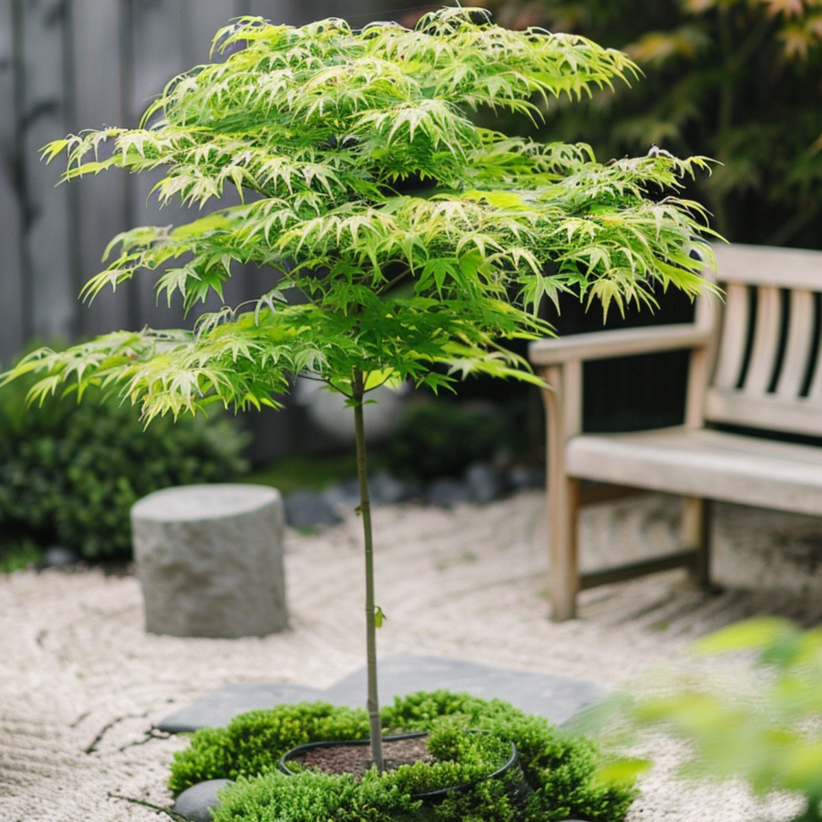 Japanese maple - 2 pcs - Acer palmatum 'Going Green' - Height 35-55cm - ⌀15cm