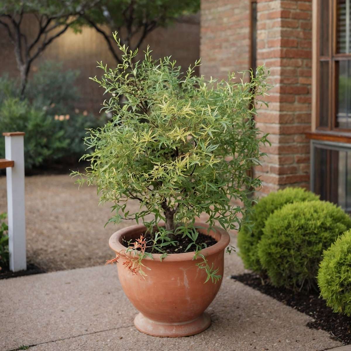 Japanese maple - Acer palmatum 'Butterfly' - Height 25-40cm - ⌀10,5cm