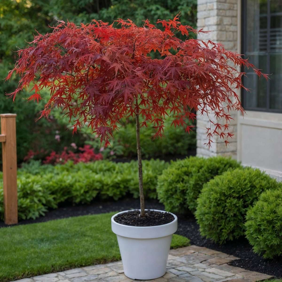 Japanese maple - Acer palmatum 'Garnet' - Height 60-70cm - ⌀19cm