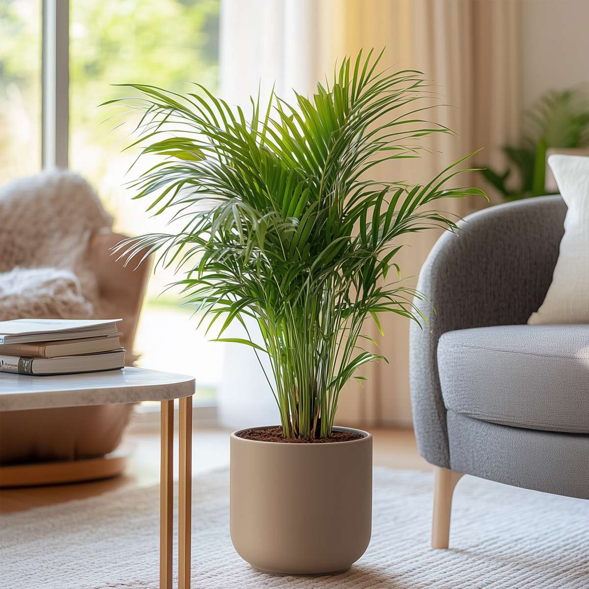 Areca palm 'Golden Cane' - Dypsis lutescens - Height 60-70cm - ⌀17cm