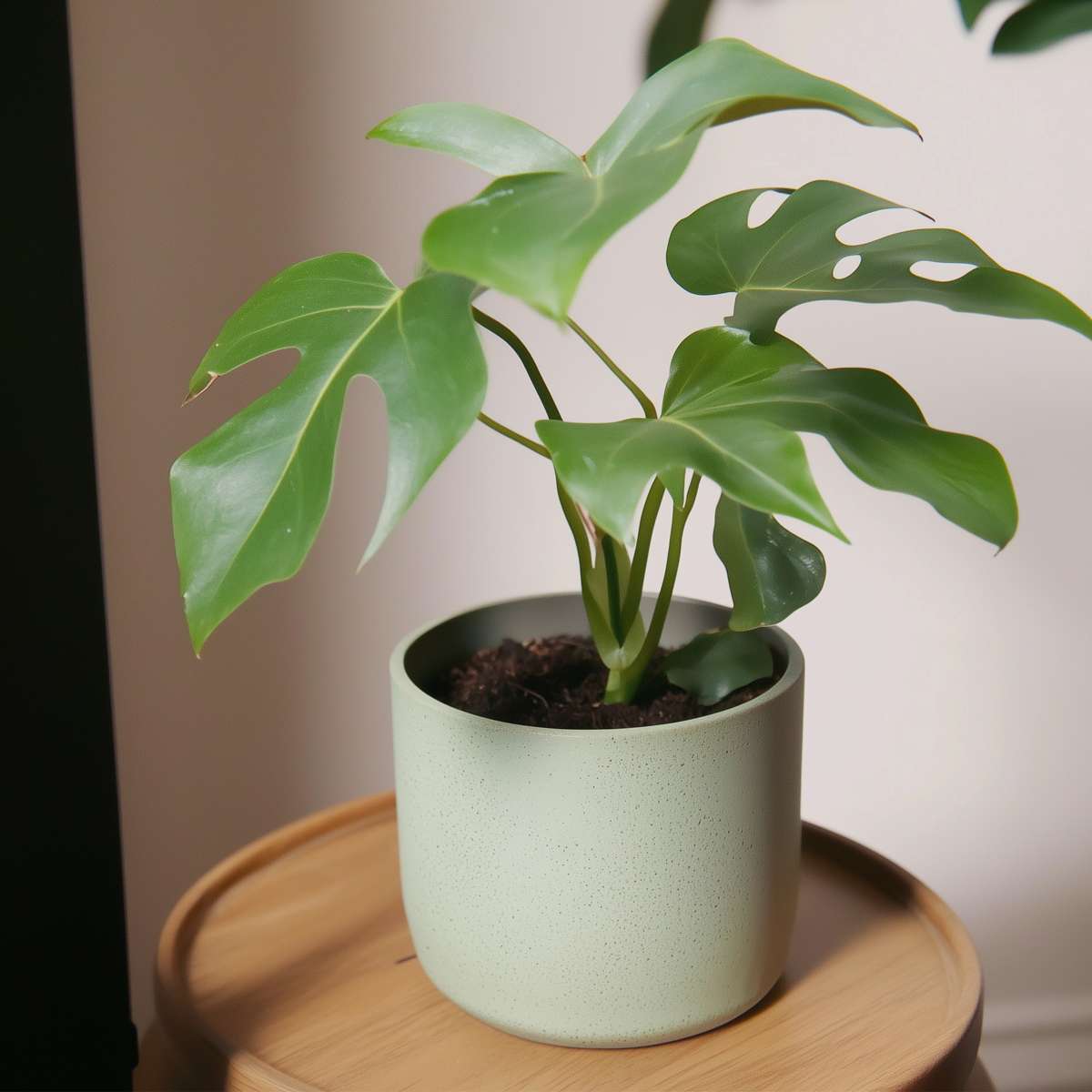 Plante à trous - Set de 2 - Rhaphidophora tetrasperma - Hauteur 20-30cm - ⌀12cm
