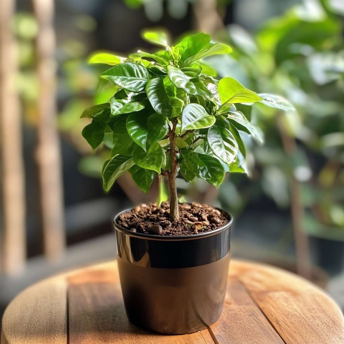 Caféier - Coffea arabica - Hauteur 25-40cm - ⌀12cm