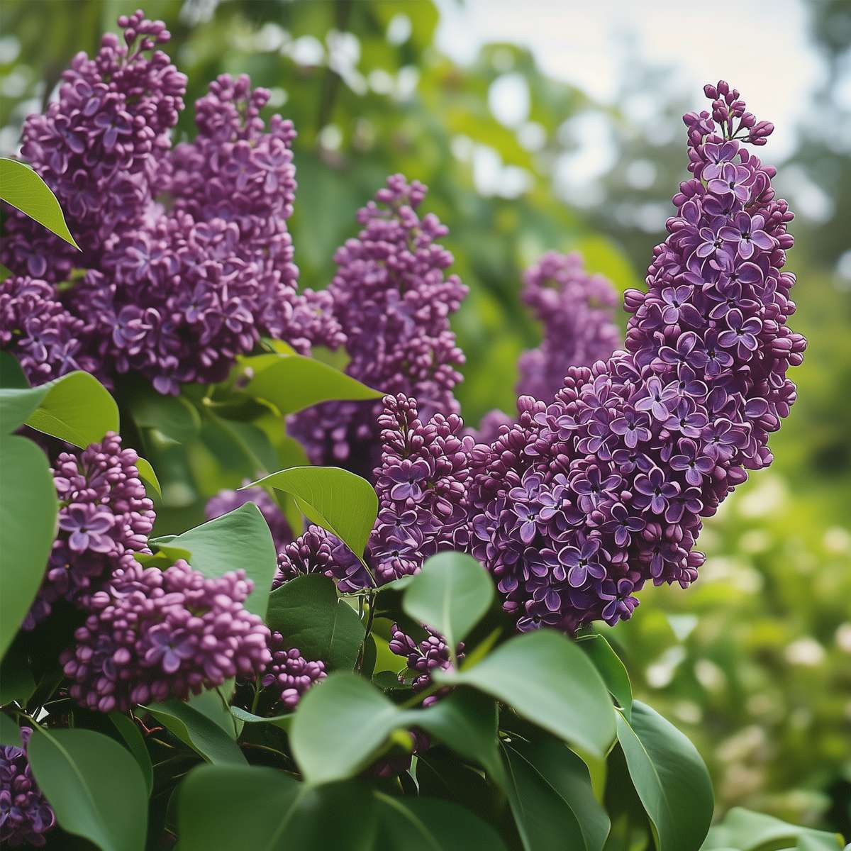 Lilas commun - Set de 6 - Syringa vulgaris - Hauteur 25-40cm - ⌀17cm