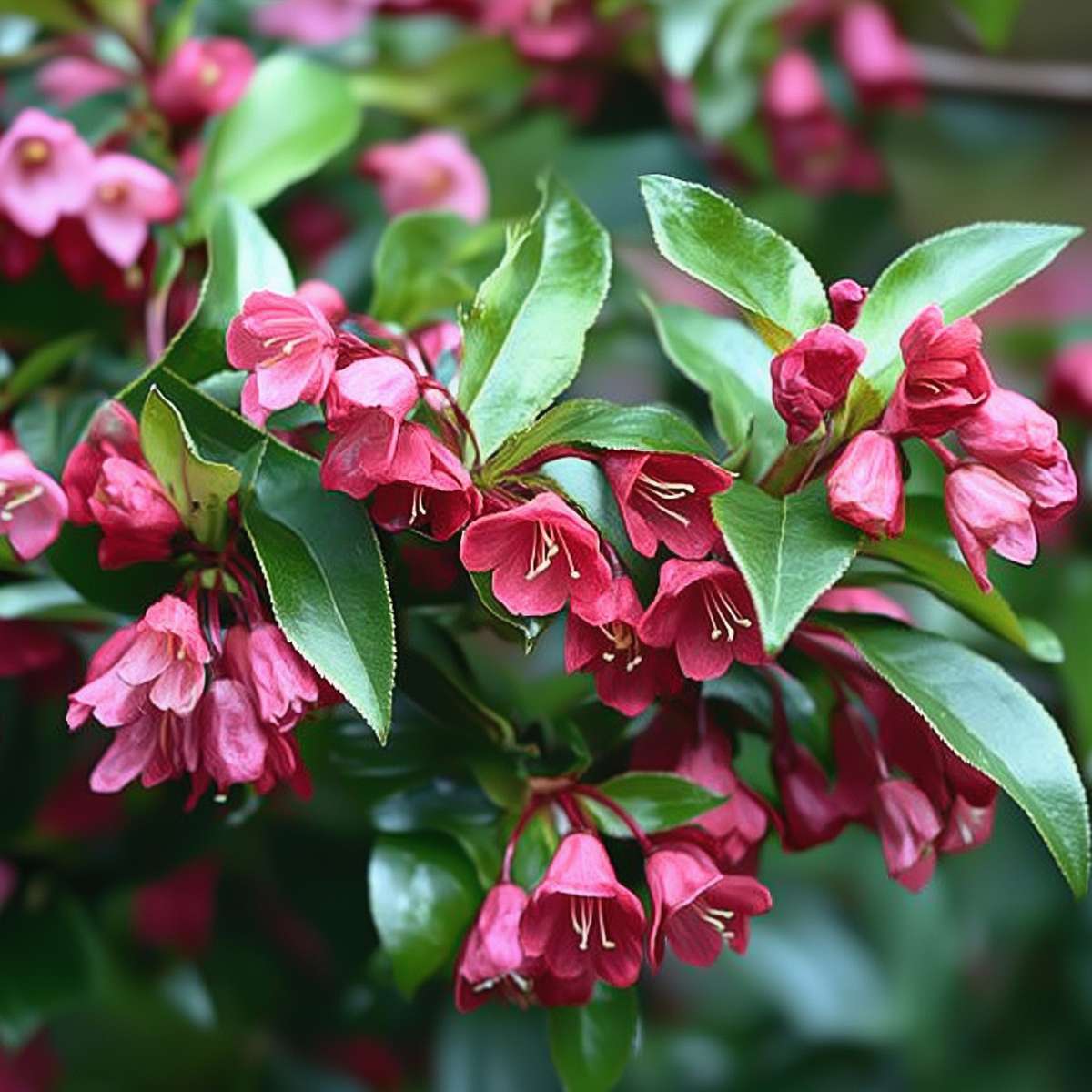 Flowering Shrub - 2 pcs. - Weigela florida 'Red Prince' - Height 25-40cm - ⌀17cm