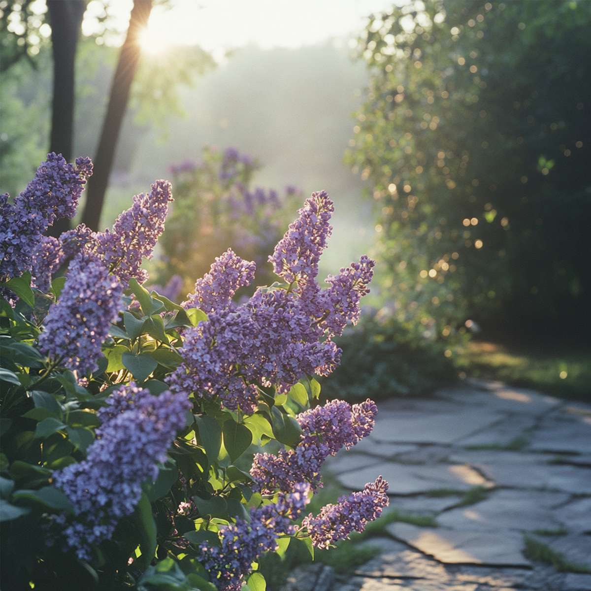 Lilas commun - Set de 2 - Syringa vulgaris 'Michel Buchner' - H25-40cm - ⌀17cm