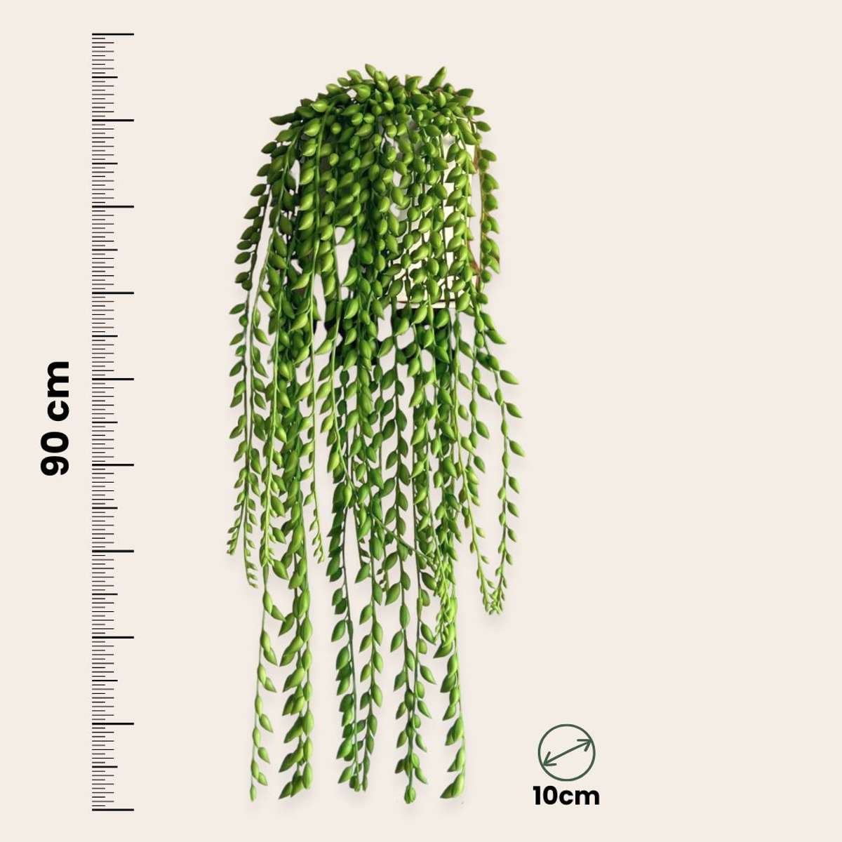 Senecio artificiel - Hauteur 90cm
