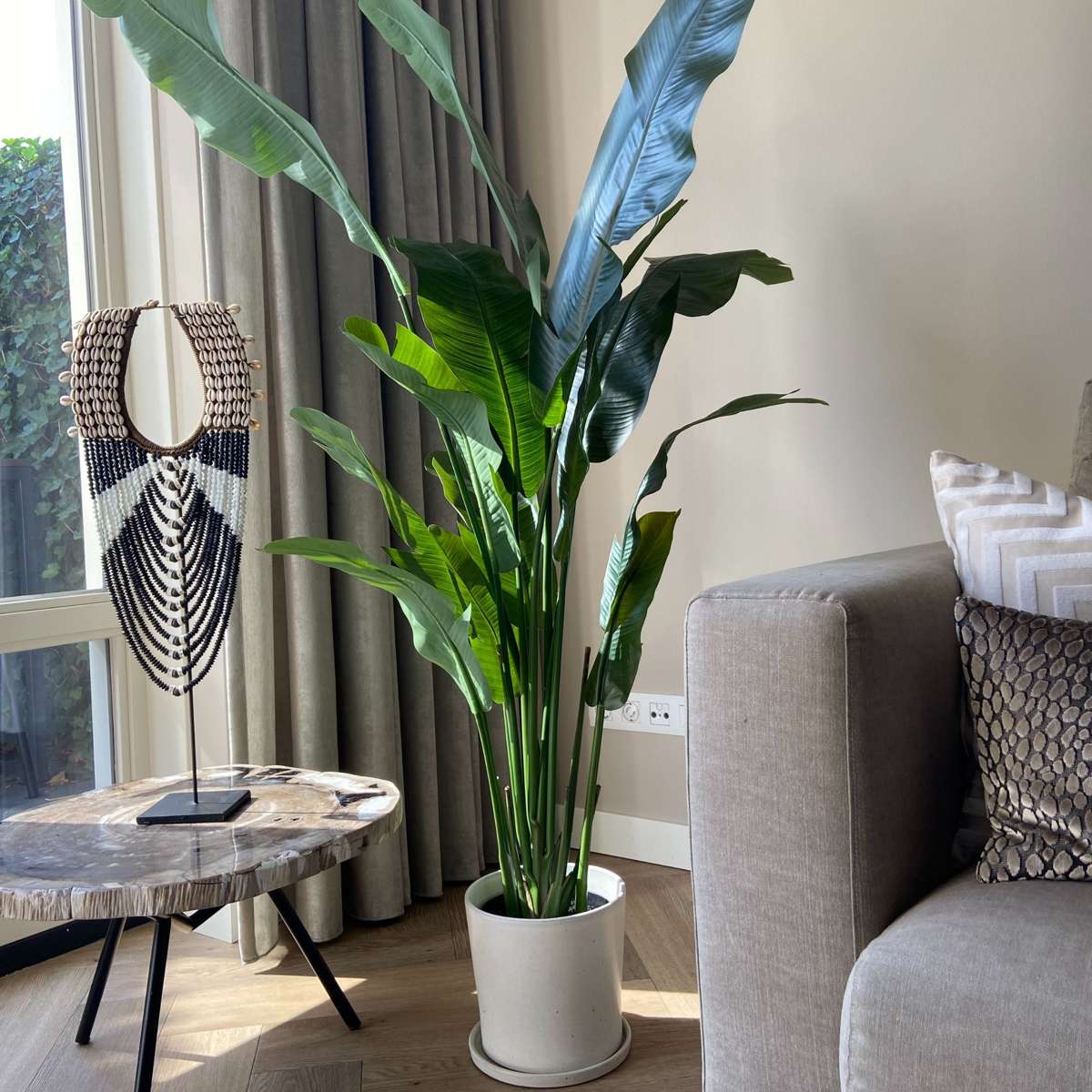Strelitzia artificiel - Hauteur 160cm