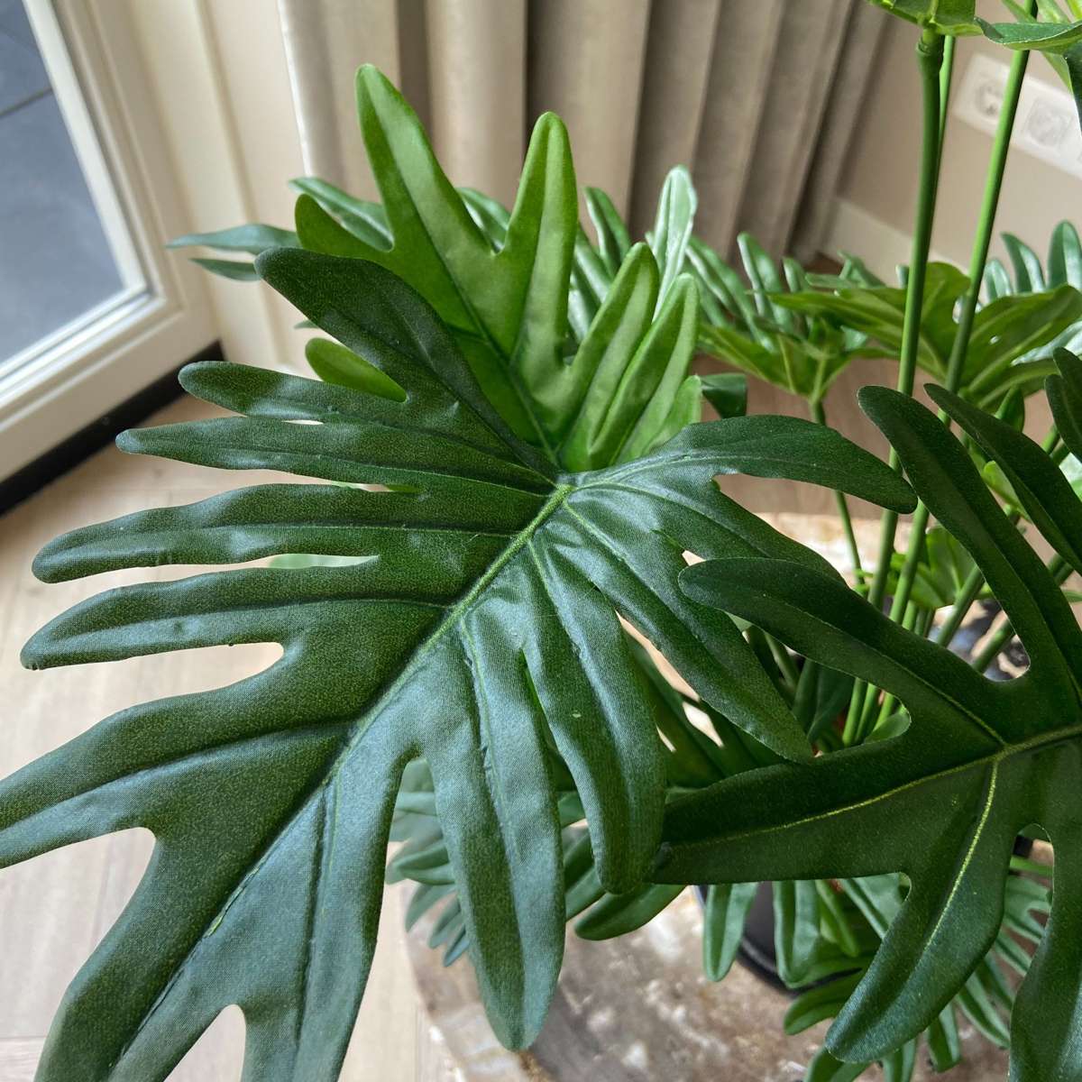 Philodendron artificiel 'Selloum' - Hauteur 65cm