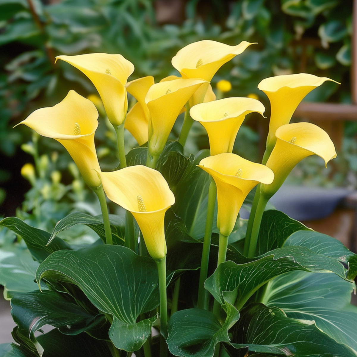 Calla 'Zara' - Arum - Jaune - Hauteur 30-40cm - ⌀12cm