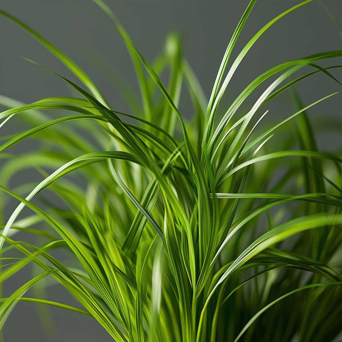 Herbe à chat - Set de 4 - Cyperus zumula - Hauteur 30-40cm - ⌀12cm