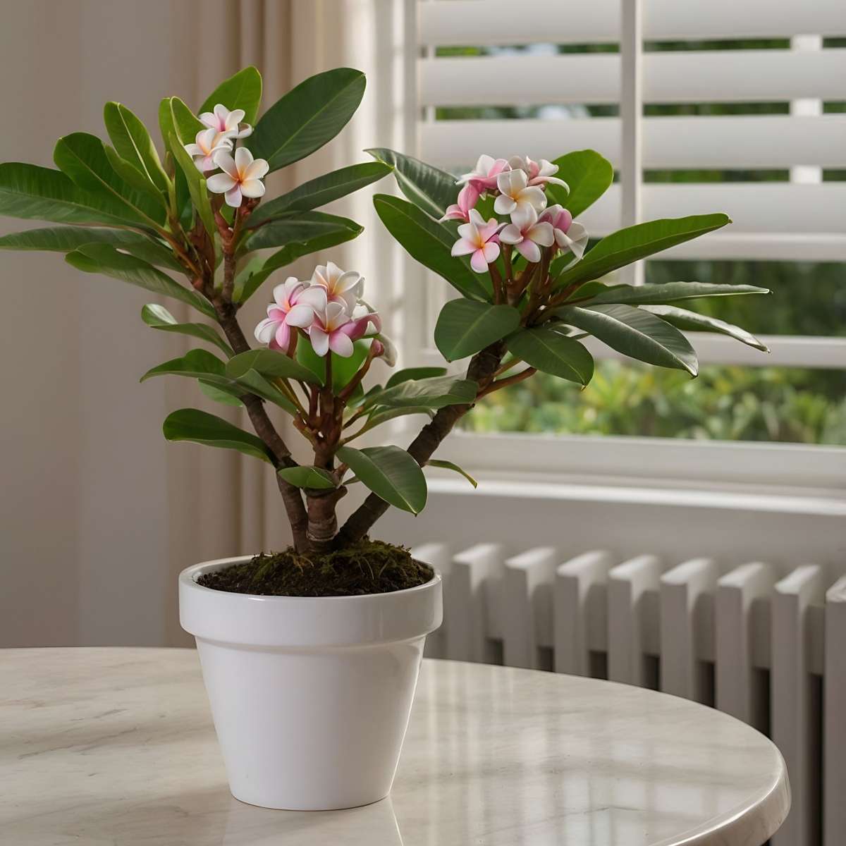 Frangipani - Plumeria rubra - Height 45-55cm - ⌀17cm