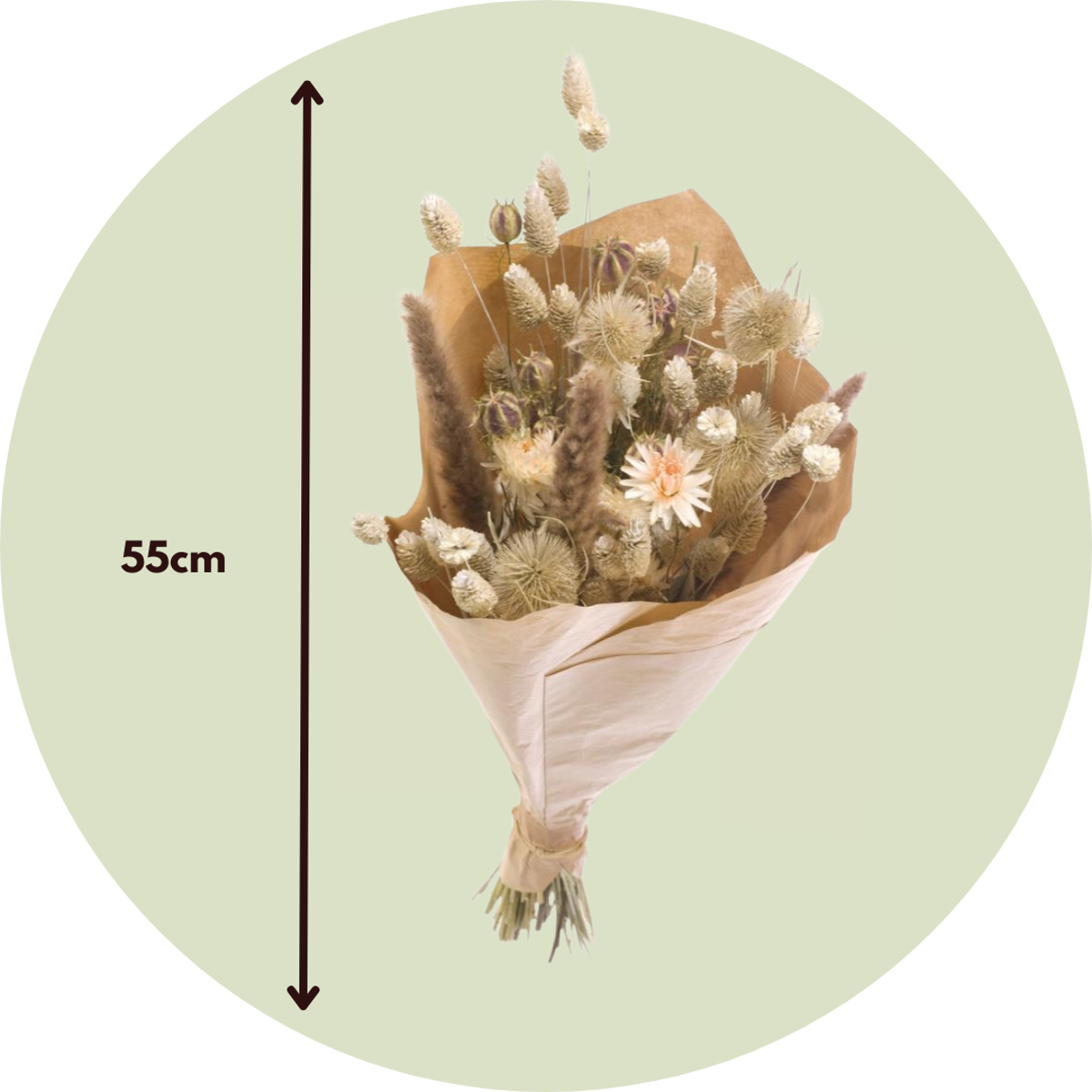 Fleurs séchées - Bouquet 'Trendy Classic'