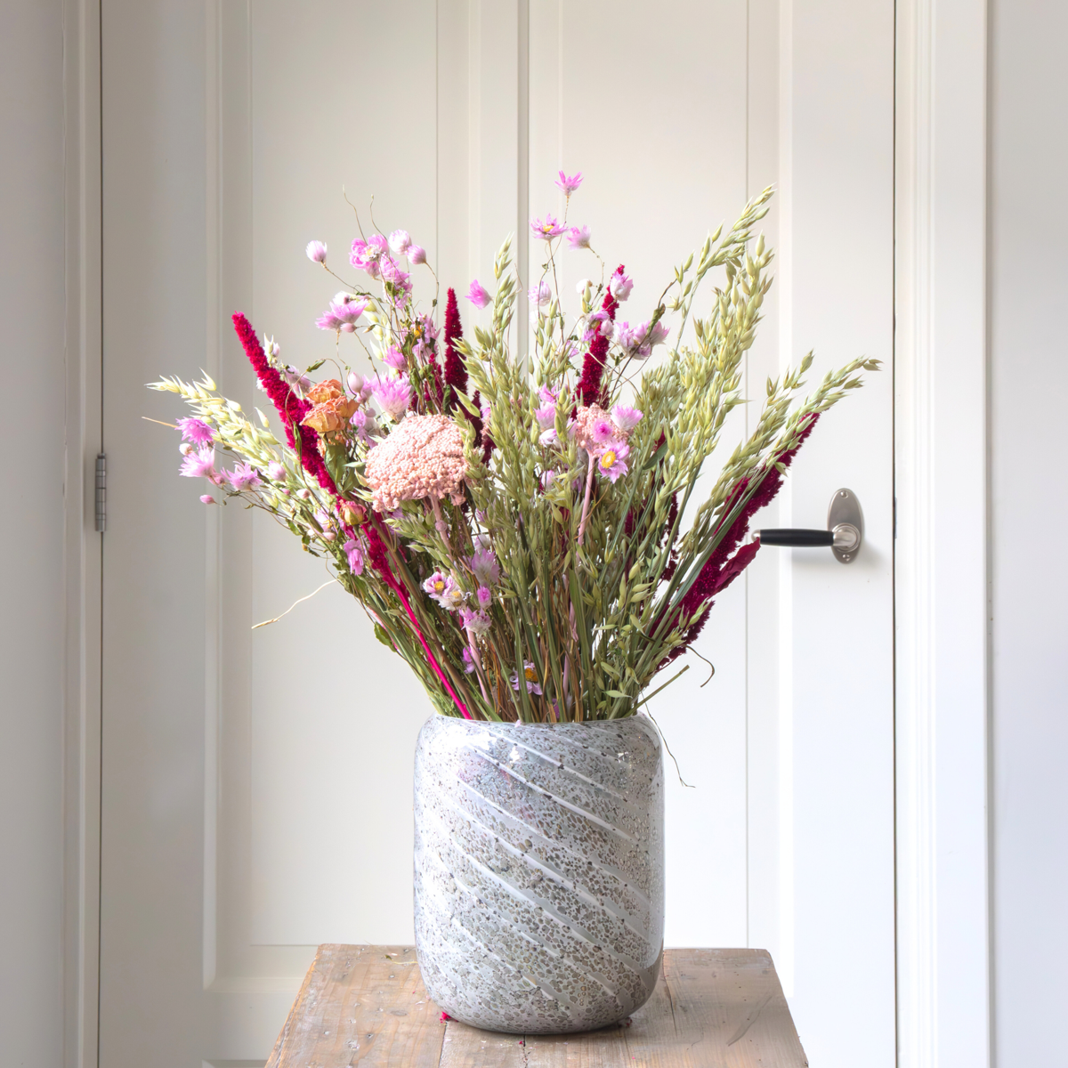 Fleurs séchées - Bouquet 'Trendy Lucky Love' - TD Plantz
