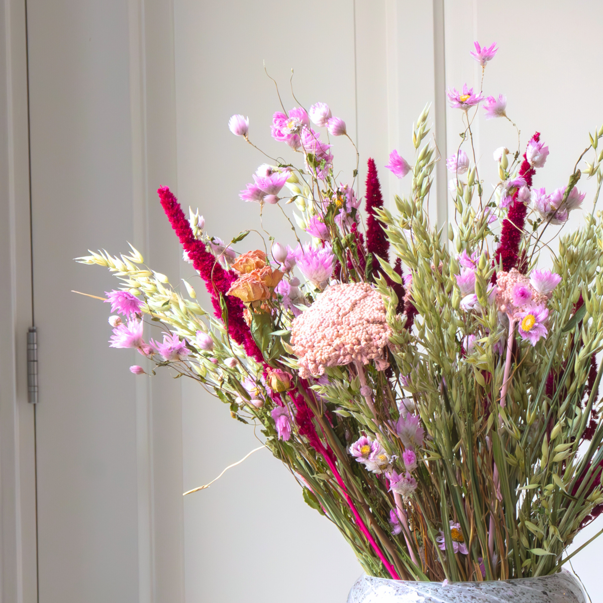 Fleurs séchées - Bouquet 'Trendy Lucky Love' - TD Plantz