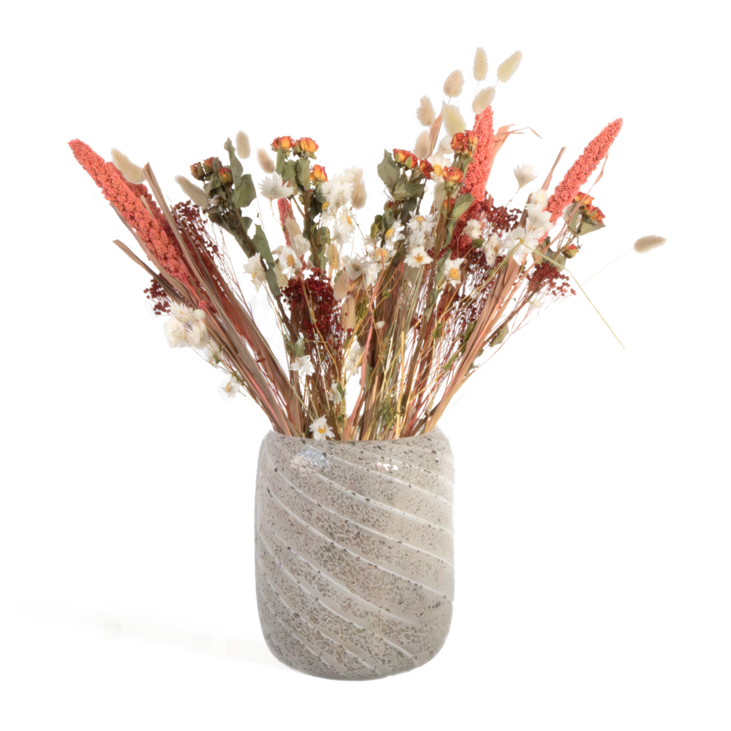 Fleurs séchées - Bouquet 'Trendy Lady in Red'