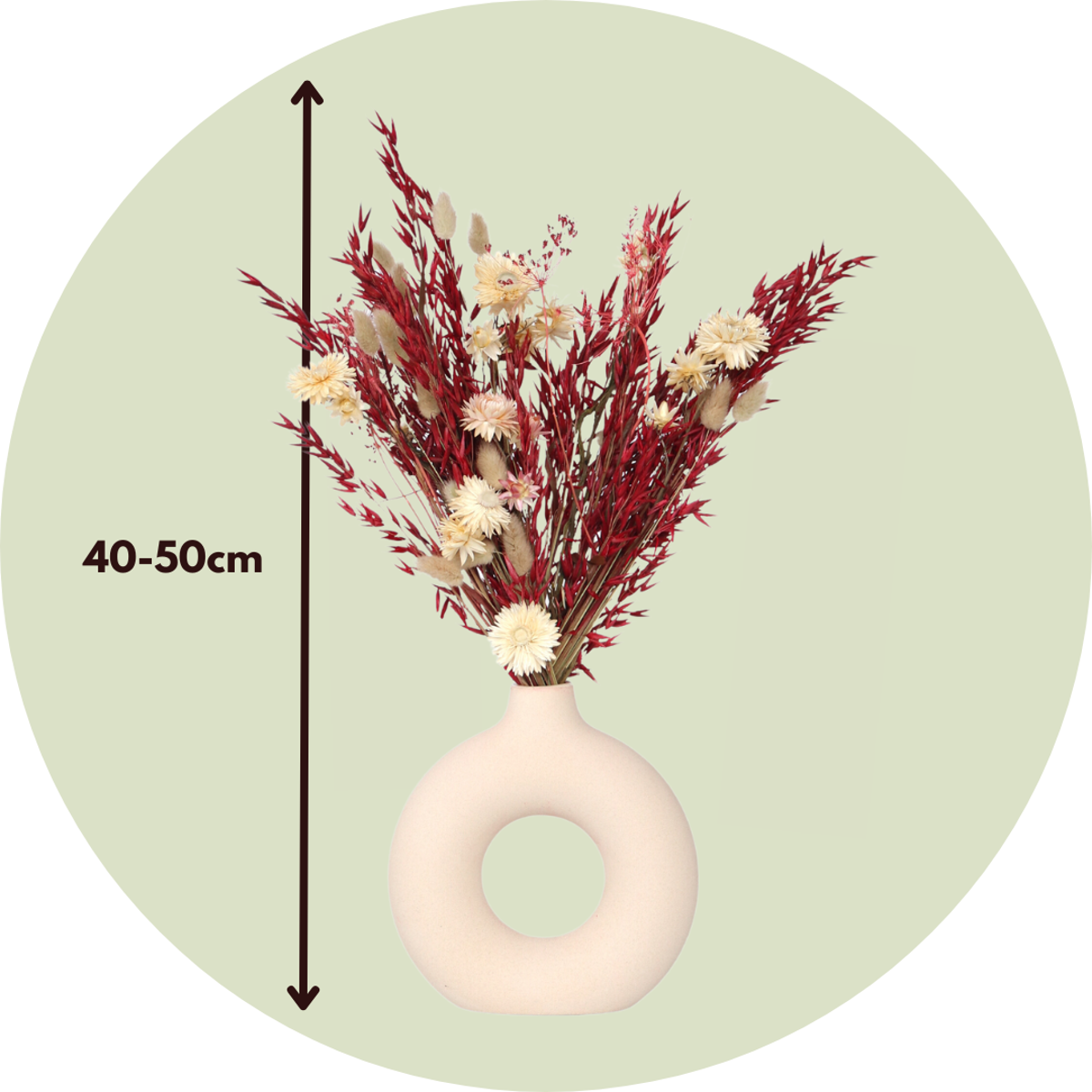 Fleurs séchées - Bouquet 'Loose Fit Lady Bird' - TD Plantz