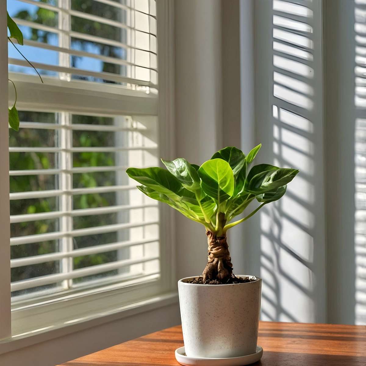 Palmier hawaïen - Brighamia insignis - Hauteur 25-35cm - Pot 12cm