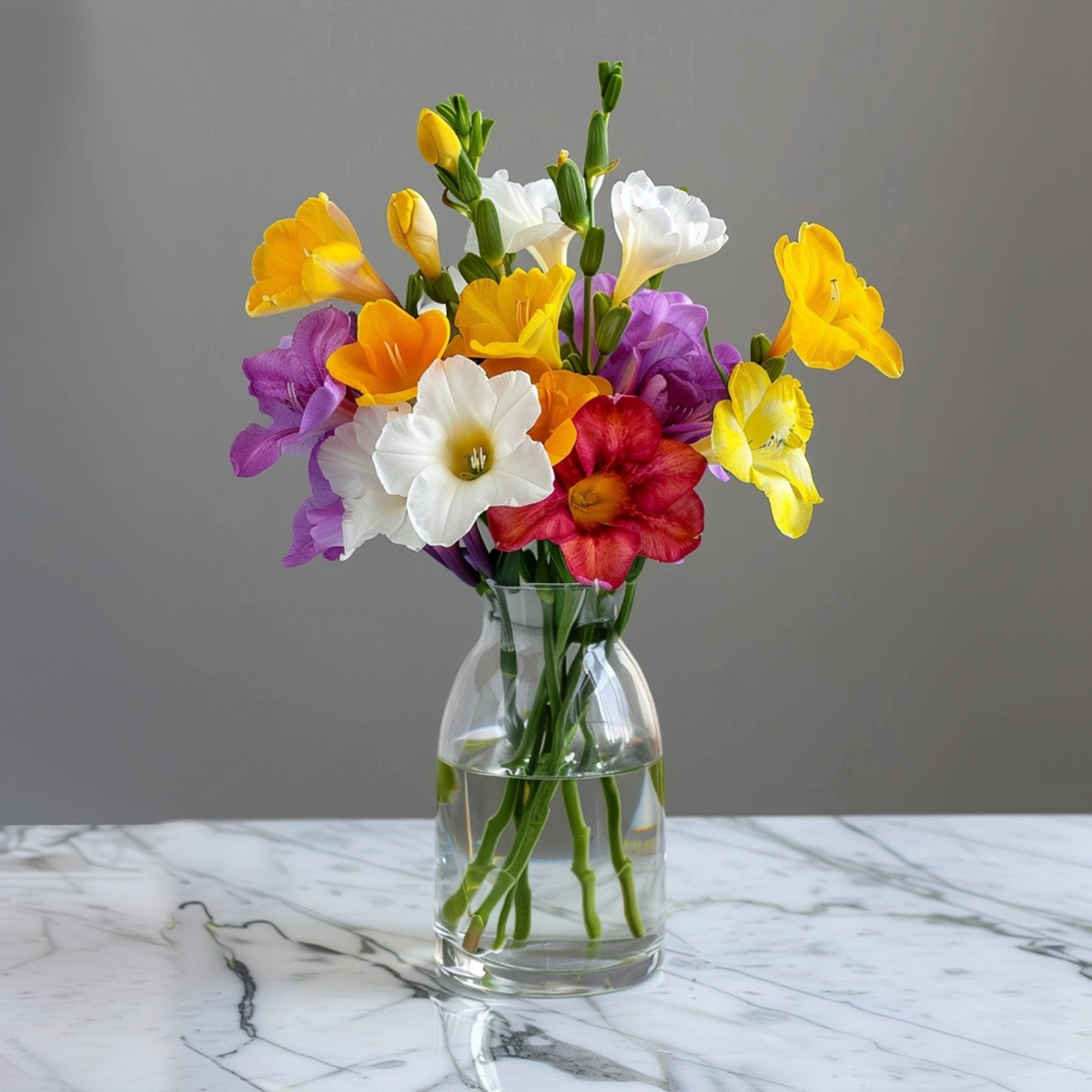 Freesia parfumée - Set de 100 - Freesia Mix - Bulbes à fleurs