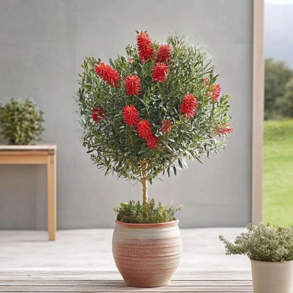 Rince-bouteille - Callistemon citrinus 'Splendens' - Hauteur 90-110cm - ⌀21cm