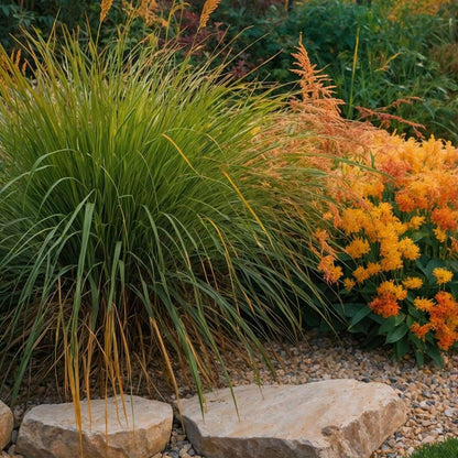 Pennisétum - Set de 2 - Pennisetum alopecuroides 'Hameln' - H20-30cm - ⌀23cm