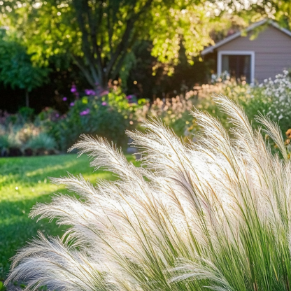 Feather grass - 2 pieces - Pennisetum 'Stipa' - Height 40-60cm - ⌀23cm