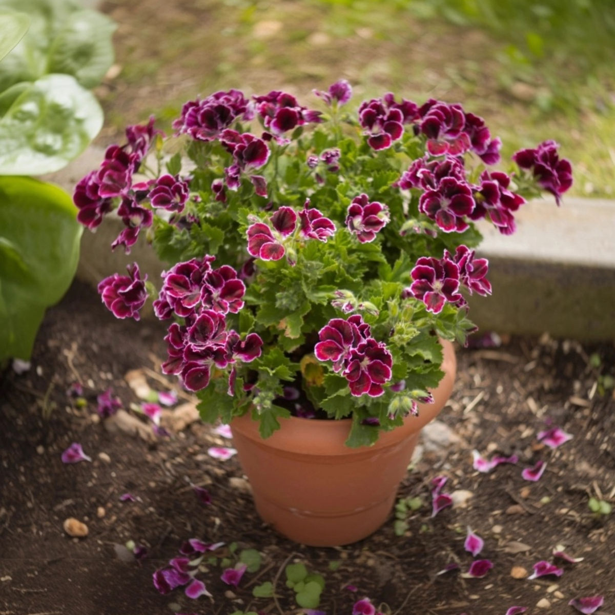 Geranium - 6 pcs. - Pelargonium - Height 15-25cm - ⌀10,5cm