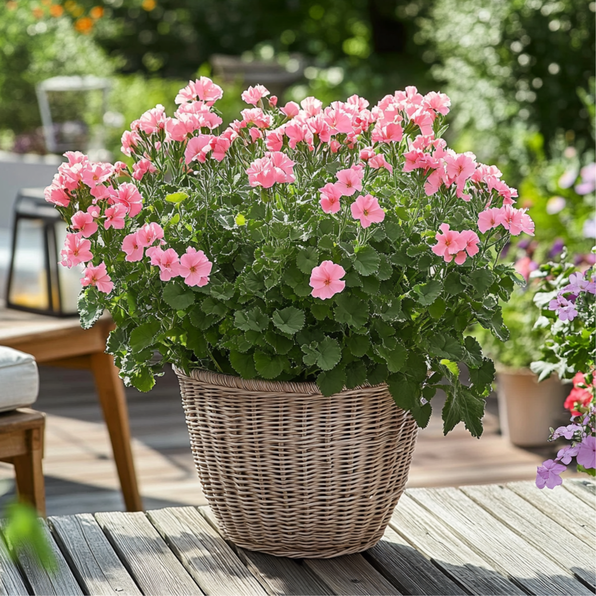 Geranium - 6 pcs. - Pelargonium - Height 15-25cm - ⌀10,5cm