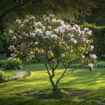Magnolias - 6 pcs. - Magnolia - Height 25-40cm - ⌀9cm