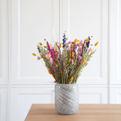 Fleurs séchées - Bouquet 'Trendy Vibrant'
