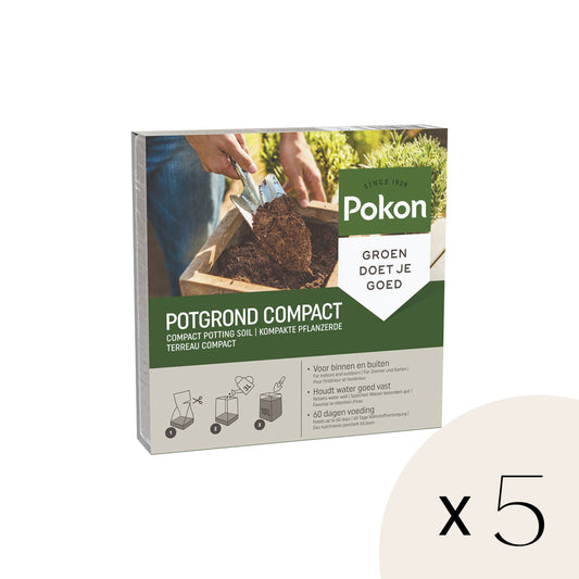 Pokon terreau Compact - Terreau de coco - Intérieur et extérieur - 50 litres
